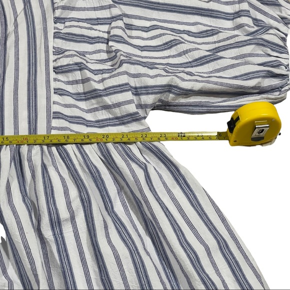 Universal Thread cotton striped babydoll plus size dress - Picture 7 of 12